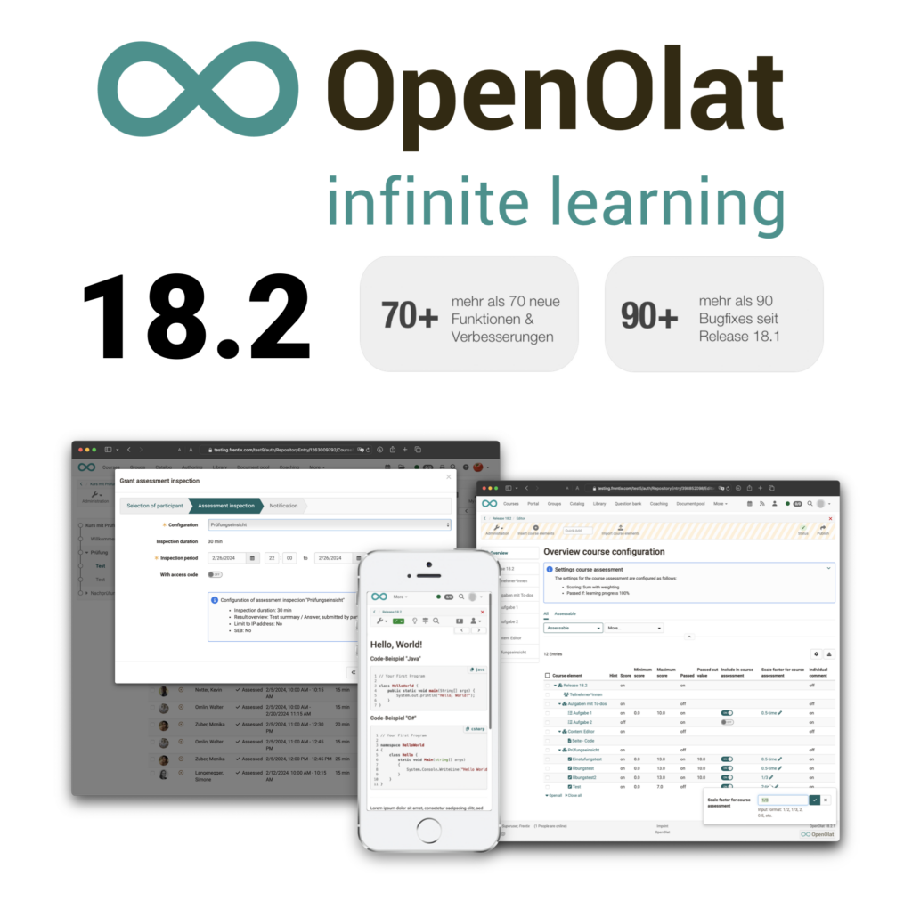 OpenOlat 18.2 Release – OpenOlat