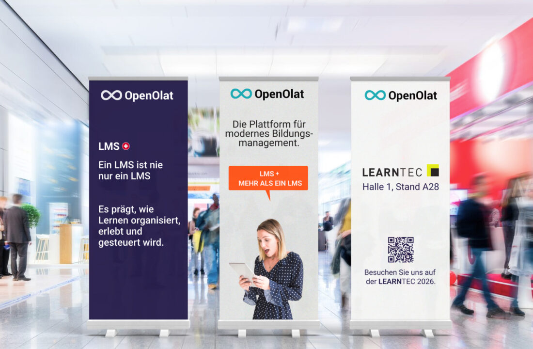 Erleben Sie OpenOlat live auf der LEARNTEC 2026!