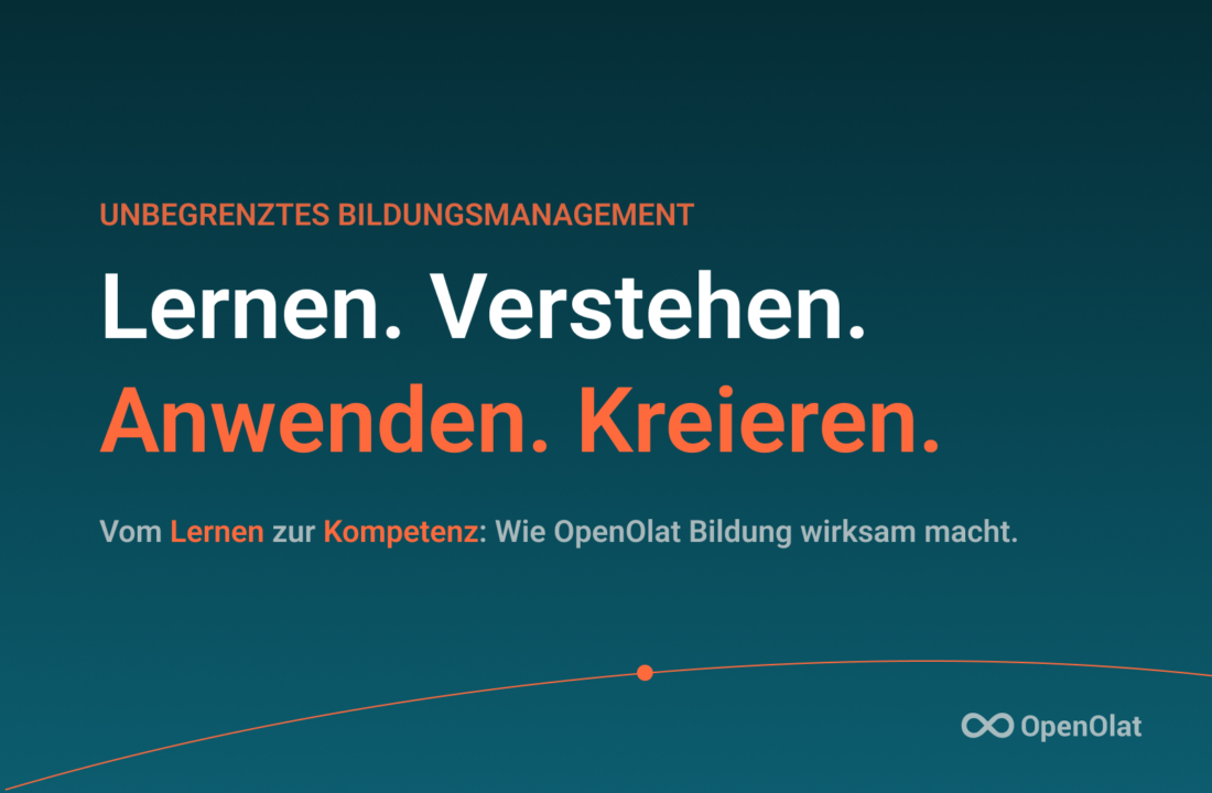 Lernen. Verstehen. Anwenden. Kreieren.